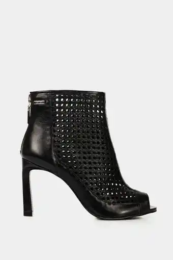 Vélez Botines tacón makalu de cuero para mujer despuntados oferta
