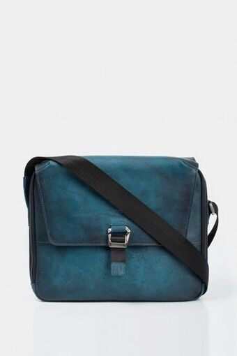 Vélez Manos libres casual montana de cuero para hombre envejecido manual oferta