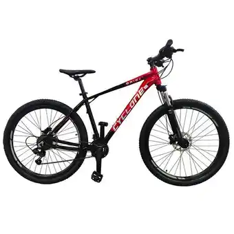 Superdroguería Olímpica Bicicleta cyclone brisa 29 pulgadas mtb hidráulica negro/rojo oferta