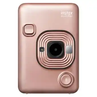 Alkosto Cámara instantánea fujifilm liplay dorado oferta