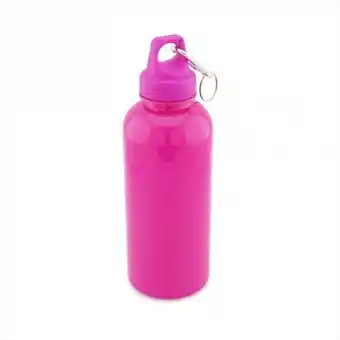 Éxito Botilito para bebidas frías, plástico color fucsia neón oferta