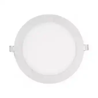 Easy Panel led empotrar redondo 18w 6000k luz fría blanco 8 pg sylvania oferta