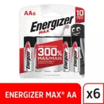 Easy Pila energizer aa x 6 un oferta