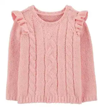 Pepe Ganga Blusa manga larga carter's niñas rosado oferta