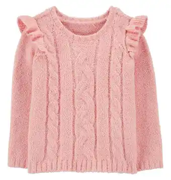 Pepe Ganga Blusa manga larga rosado carter's niñas oferta