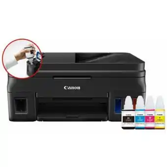 Linio Impresora multifuncional canon pixma g4110 sistema de tinta oferta