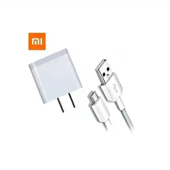 Éxito Cargador original celular xiaomi conector micro usb caja oferta