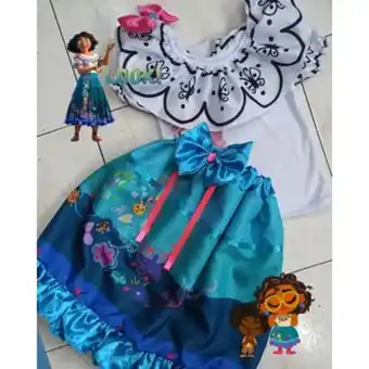 Disfraz niña mirabel madrigal encanto