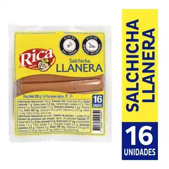 Merqueo Salchicha llanera rica oferta