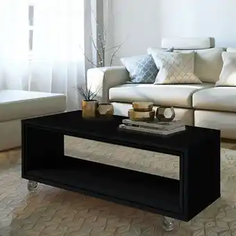 Muebles Jamar Mesa de centro aktual negro oferta