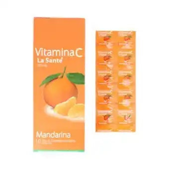 Cruz verde Vitamina c tabletas masticables sabor a mandarina ... oferta