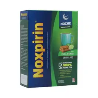 Cruz verde Noxpirin noche caliente granulo (500+4+10)mg caja ... oferta