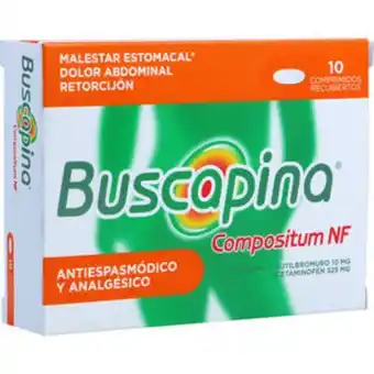 Cruz verde Buscapina compuesta nf tableta recubierta (325+10)... oferta