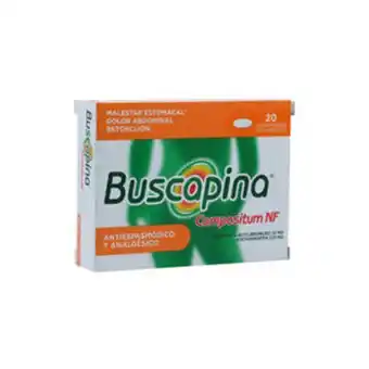 Cruz verde Buscapina compuesta nf (325+10)mg caja x 20 tablet... oferta