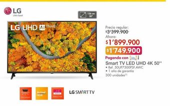 Metro Smart tv led uhd 4k 50'' oferta