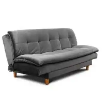 Falabella Sofa cama yakarta gris 3 puestos tela extra suave oferta