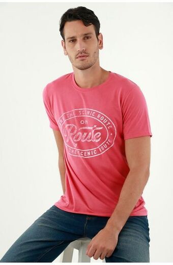 Tennis Camiseta roja para hombre oferta