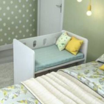 Falabella Cuna colecho 2 en 1 angels infantil con colchon oferta