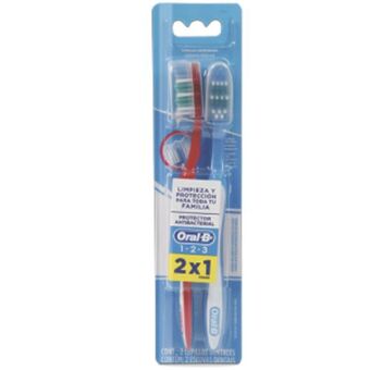 Makro Cepillo dental oral-b 123 2u oferta