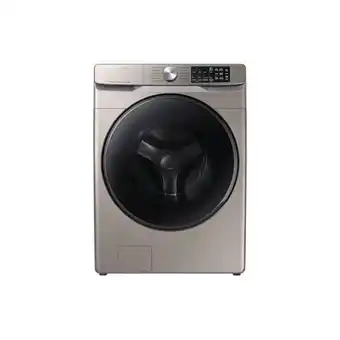 Electrojaponesa Lavadora carga frontal samsung champagne 48 libras (22kg) wf22r6270acco oferta