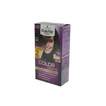 Cruz verde Palette color creme color castaño medio caja x 2 tubo oferta
