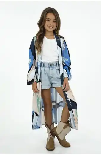 Tennis Kimono para niña estampado oferta