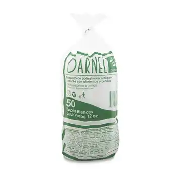 Makro Tapa vaso darnel naturals blanca 12oz x50u oferta