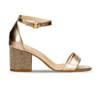 Bata Sandalias de tacón champaña bata derly mujer oferta