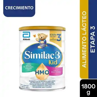 Droguerías Colsubsidio Similac 3 kid hmo formula infantil etapa 3 oferta