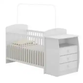Falabella Cuna cómoda blanca premium oferta