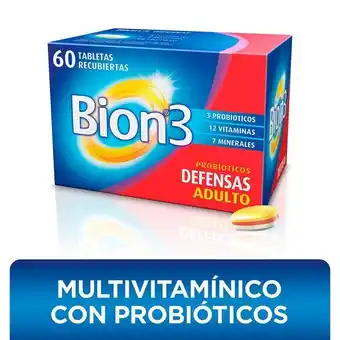Droguerías Colsubsidio Bion3 multivitaminico tableta oferta