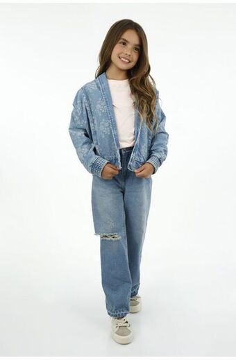 Tennis Chaqueta azul para niña oferta