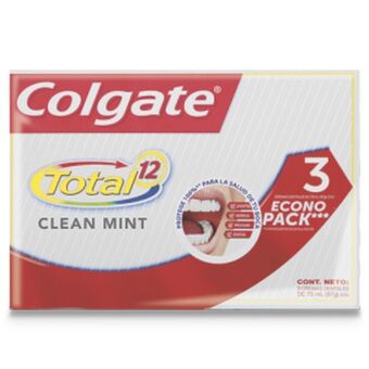 Makro Crema dental colgate total clean mint 75mlx3u oferta