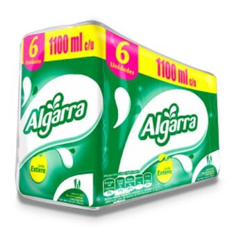 Makro Leche entera algarra 1100mlx6u oferta