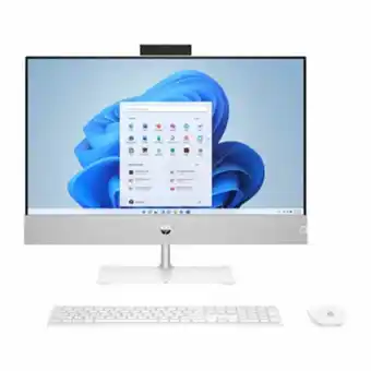 Alkosto Computador all in one hp pavilion 27" pulgadas ca0000la - amd ryzen 5 - ram 8gb - disco ssd 512 gb - blanco oferta