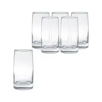 Alkosto Set de vasos x 6 piezas cristar toledo alto oferta