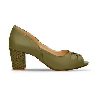 Bata Tacones verde oliva bata eran mujer oferta