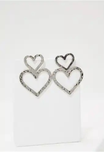 ELA Aretes colgantes en forma de corazón oferta