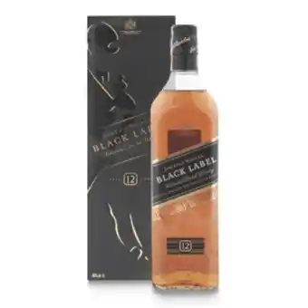 Makro Whisky johnnie walker black 1l oferta