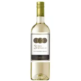 Makro Vino chileno santa rita tres medallas sauvignon blanc 750ml oferta