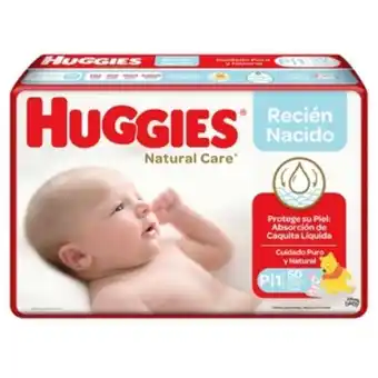 Alkosto Pañal huggies natural care p x50 unidades oferta