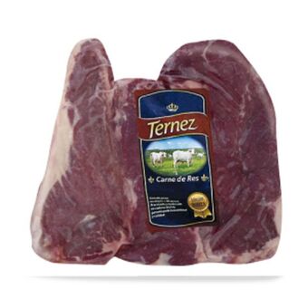 Makro New york steak con hueso res ternez x kg oferta