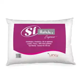 Almacenes Sí Almohada hotel lency roja oferta