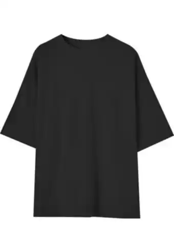 Dafiti Camiseta negra oversize basica torzanunisex oferta