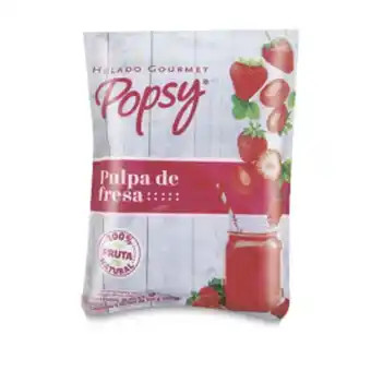 Makro Pulpa natural de fresa popsy 400g oferta
