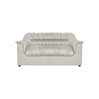 Olímpica Sofá vivir cuero sintético serie 1 beige oferta