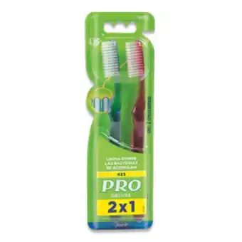 Makro Cepillo dental pro 425 medio pague 1 lleve 2u oferta
