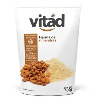 Carulla Harina de almendras vitad 400 gr oferta