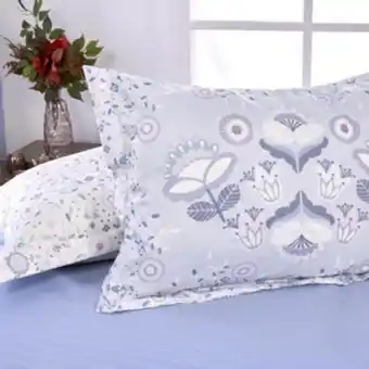 Brissa Juego de 2 fundones microfibra estampada chic oferta