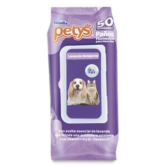Makro Pañitos humedos lavanda relajante petys 50 unidades oferta